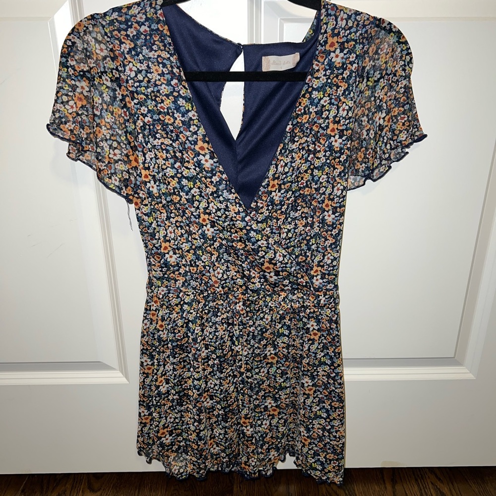 Altar’d State mesh floral romper